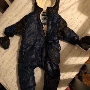 Baby snowsuit